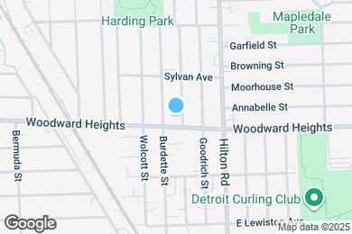 Map image of the property - 1147 Woodward Hts