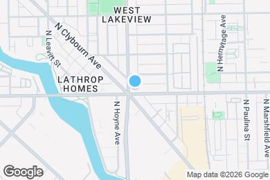 Map image of the property - 1964 W Diversey Pkwy