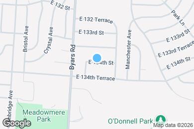 Map image of the property - 7505 E 134th St