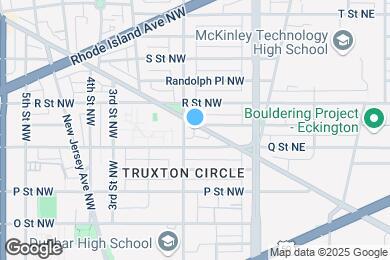 Map image of the property - 58 Florida Ave NW