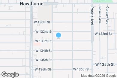 Map image of the property - 4227 W 133rd St