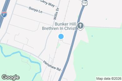 Map image of the property - Cedar Green