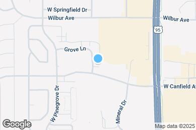 Map image of the property - 1007 W Grove Way