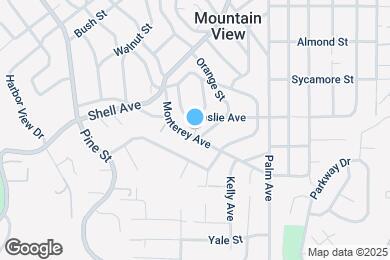 Map image of the property - 2431 Monterey Ave
