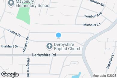 Map image of the property - 8802 Avalon Dr