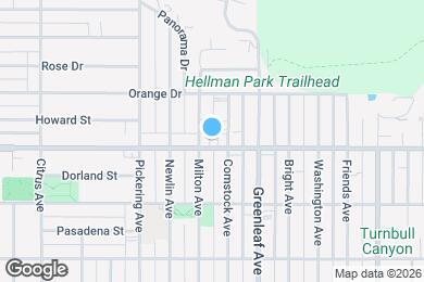 Map image of the property - 12813 Beverly Blvd