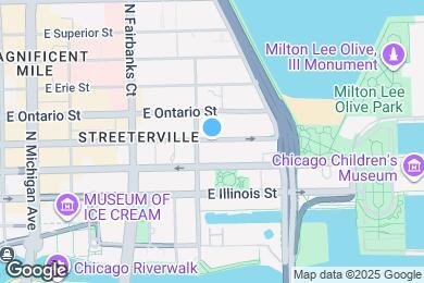 Map image of the property - 423 E Ohio St