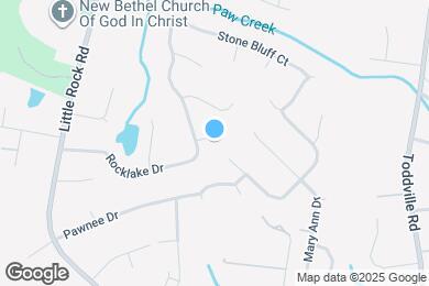 Map image of the property - 5801 Leaf Ct