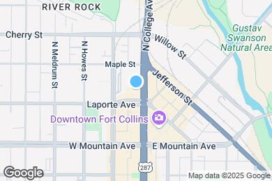 Map image of the property - 221 N College Ave