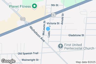 Map image of the property - 565 Gladstone St