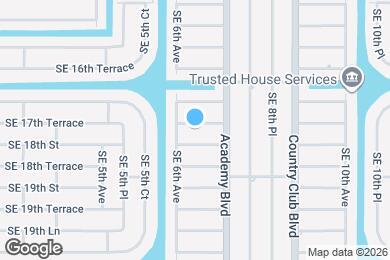 Map image of the property - 612 SE 17th Terrace