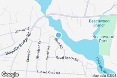 Map image of the property - 163 River Rd