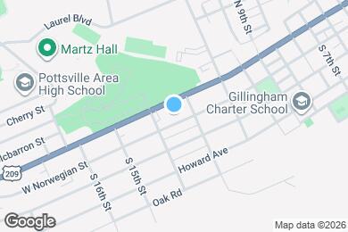 Map image of the property - 1324 W Norwegian St