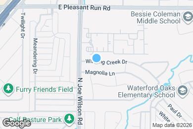 Map image of the property - 1016 Winding Creek Dr