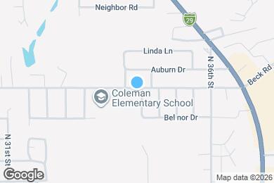 Map image of the property - 2110 N 34th St