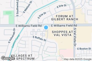 Map image of the property - 1360 E Clifton Ave