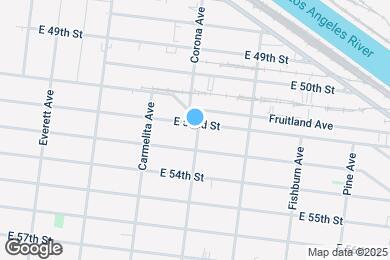 Map image of the property - 5205 Corona Ave