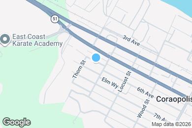 Map image of the property - 516 W End Ave