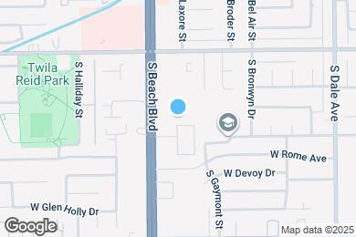 Map image of the property - Beachside Apartments