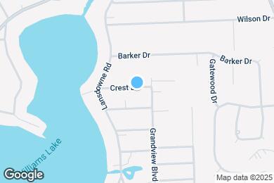Map image of the property - 6441 Crest Dr