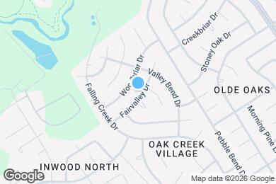 Map image of the property - 3806 Fairvalley Dr