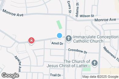 Map image of the property - 370 Shoshone Ave