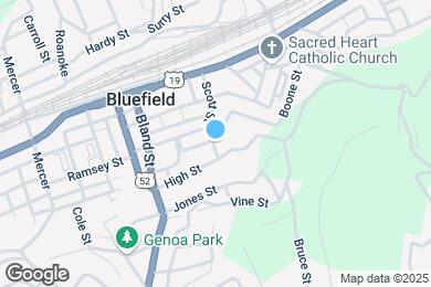 Map image of the property - 600 Nicholas St
