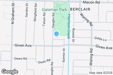 Map image of the property - 4200 Zelda Ln