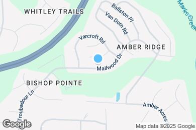 Map image of the property - 925 Mailwood Dr