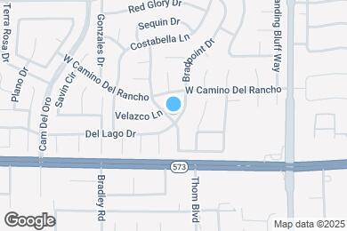 Map image of the property - 4501 Bradpoint Dr