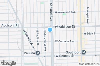 Map image of the property - 3534 N Ashland Ave