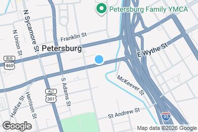 Map image of the property - 302 E Wythe St