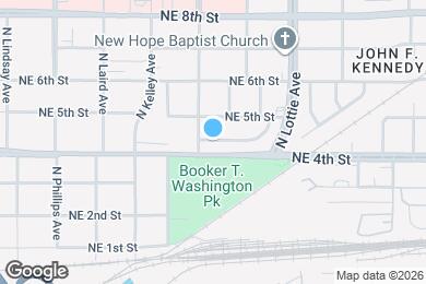 Map image of the property - 1104 NE 5th Ter