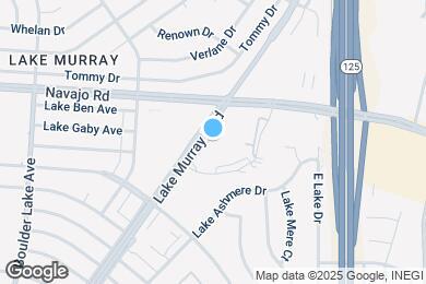 Map image of the property - 8749 Lake Murray Blvd