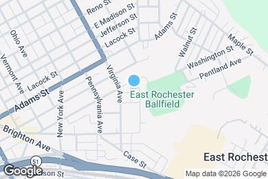 Map image of the property - 518 Cross St