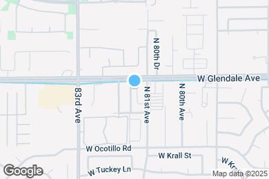 Map image of the property - 6837 N 81st Dr