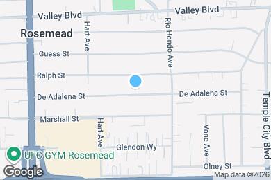 Map image of the property - 9303 De Adalena St