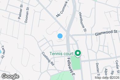 Map image of the property - 25 Sawyer St
