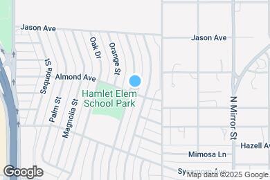 Map image of the property - 3100 Redwood St