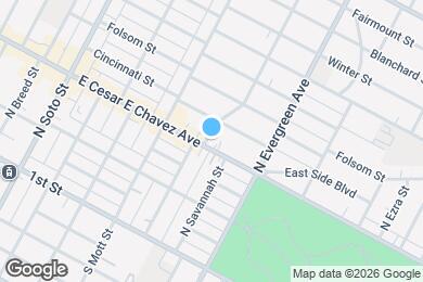 Map image of the property - 412 Forest Ave