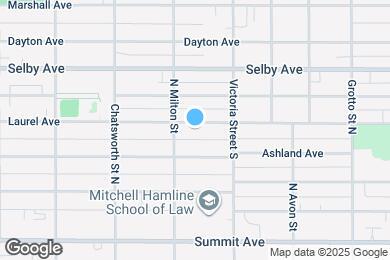 Map image of the property - 900 Laurel Ave