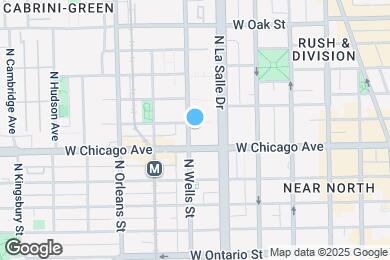 Map image of the property - 809 N Wells St