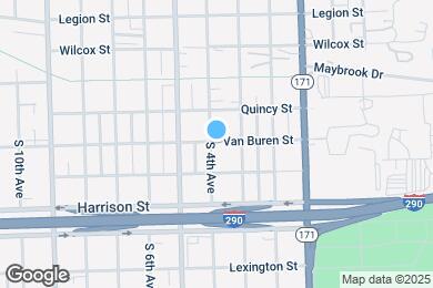 Map image of the property - 1012 S 1st Ave