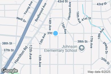 Map image of the property - 3813 Howard Ave