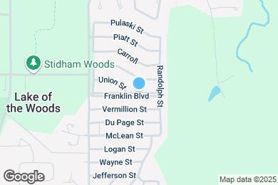 Map image of the property - 407 Franklin St