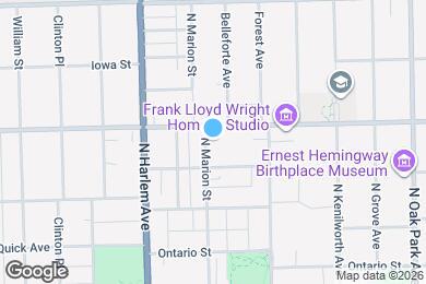 Map image of the property - 420 N Marion St