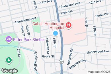 Map image of the property - 1406 15th St