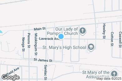 Map image of the property - 91 Laverack Ave