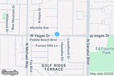 Map image of the property - 5112 Pebble Beach Blvd