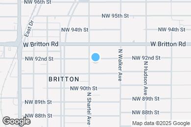Map image of the property - 616 NW 92nd St